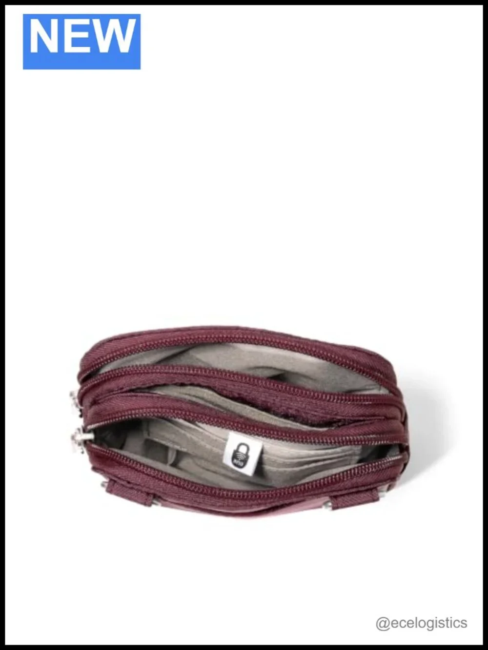 Baggallini Women's Modern Take Two Rfid Crossbody Nylon Travel Purse